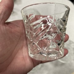 Set Of 4 Vintage Anchor Hocking PRESCUT CLEAR Old Fashioned Glass Tumbler