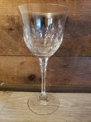 Mikasa Westminster Wine Glass Vintage Clear Blown Glass Vintage Discontinued *