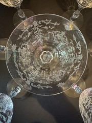 Fostoria Navarre Crystal Wine Glass Set Of 8
