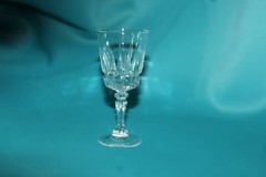 Lady Victoria Fine Crystal Stemware Chantelle Pattern 2 oz Cordial Glasses