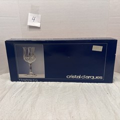 cristal d’argues LONGCHAMP 25 cl Wine Glasses Set of 6 In Box