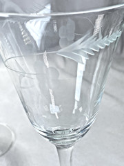 MCB35 by McBride Water/Wine Glasses Set Of Two 7 1/2″ Tall with 8oz Capacity