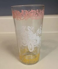 Vintage Hazel Atlas “Americana” Series Drinking Glass Tumbler, Replacement