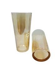 vintage set of 2 jeanette marigold lusterware 12oz drinking glasses