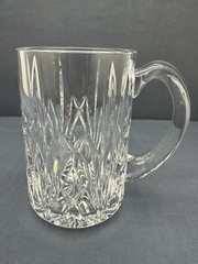 WATERFORD Marquis BROOKSIDE Clear Cut Crystal 5 3/4″ BEER GLASS MUG