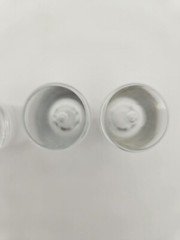 Kosta Boda Pippi Clear Bubble Liqueur Shot Glasses 3 3/8” Tall Qty 4