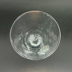 Fostoria Platinum Rimmed Wine Glasses Water Goblet 6.2 in Tall Wedding Ring