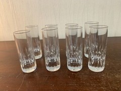 16 Vodka Glasses Model Deauville In Crystal From Saint Louis (Price Per Unit)