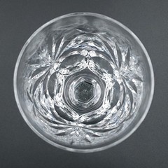 Waterford Ashling Crystal Water Goblet 6 7/8 in 8 oz Signed One Glass Vintage