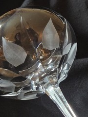 Mikasa Flame D’Amore Crystal Champagne Tall Sherbet Glass ONLY ONE Rare HTF