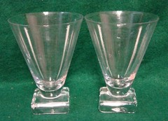 Reizart MUSEUM Water Goblets SET OF TWO More Items Available