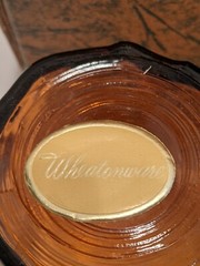 RARE Vintage MCM Wheatonware Savannah Yellow Juice Tumblers Set of 6 *NEW*