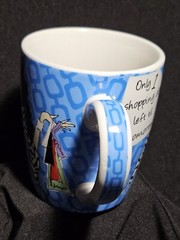 DELISH COFFEE CUP GIFTS WITH ATTITUDE «ONLY 1 SHOPPING DAY LEFT TIL TOMORROW»