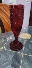 Pioneer Woman ( RUBY RED) Adeline Flute Champagne- Glasses – Set of 6