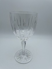 Mikasa Old Dublin Heavy Crystal Water / Wine Goblets 6oz Glasses S/2 B36