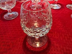Set of 6 Rogaska Crystal Gallia 5 1/8″ Brandy Snifter Glasses 10 oz Mint Cond