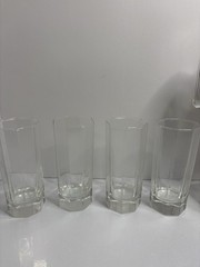 Vintage Luminarc Octime Refreshment Set 5 Pc Set – Pitcher & 4 Juice Glasses