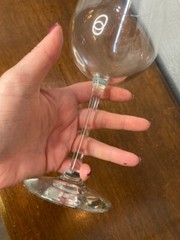 Vintage Horse Racing Thoroughbred Club America Inc Wine Glass