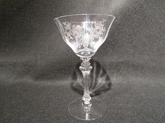 TIFFIN PERSIAN PHEASANT CHAMPAGNE GOBLET (#1)
