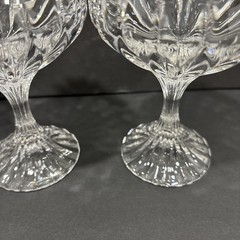 Mikasa Park Lane Crystal Coupe Champagne Sherbet Glasses Set of 5