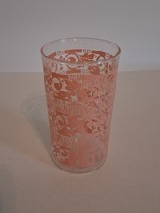 Vintage Anchor Hocking Chantilly Pink 11.5 Oz. Tumbler. Great Condition.