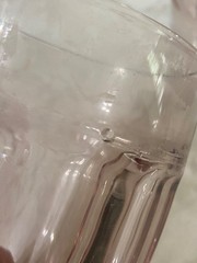 Libbey GIBRALTAR DURATUFF Water Stem Glasses Goblets Pink Plum Lot Set of 6