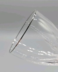 Lenox «Firelight» Crystal Wine Glass with Platinum Rim