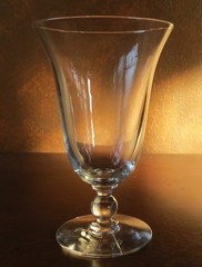 Imperial Candlewick #3400 5 ¾” Footed 10 oz Tumbler/Goblet(s)