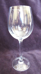 One (1) Rosenthal Di Vino Crystal Plain Bowl White Wine 8 1/4″ EUC