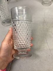 Set Of 7 Anchor Hocking Iced Tea Glass Tumblers – 6.5”H