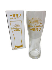 Kirin Ichiban Japanese Pilsner Beer 10 oz. Glasses New in box (2)