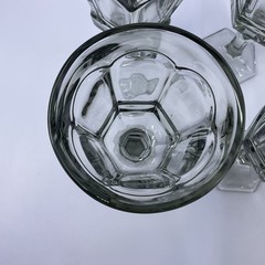 Fostoria Virginia Smokey Gray Water Goblets 7 1/4” – Set Of 6