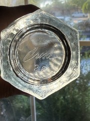 Set of 2 Libbey Crisa Vertical Ribbed Clear Glass Tumblers 5” 8 oz Juice EUC