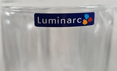 18) Luminarc Lancer 9 Oz Flat Tumblers Set Vintage Clear Cut Cristal Arcoroc Lot