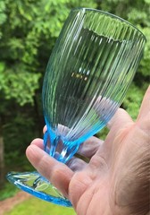 Vintage Fostoria Monet Light Blue Collection – Iced Tea Glasses Set Of 4