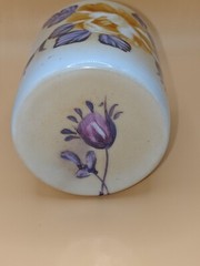 Nippon Hand Painted Floral Tumble Up Set Vintage Beautiful!