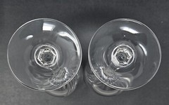 6 Hutschemreuter Jasmine Crystal Wine Glasses