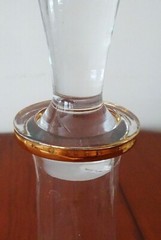 ELEGANT CLEAR WINE DECANTER WITH STOPPER UNKNOWN MAKER-R