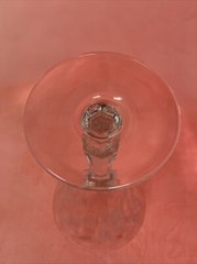 Glastonbury – Lotus Vesta Clear 6-1/4″ WINE GOBLET STEM Glass 4 oz Crystal