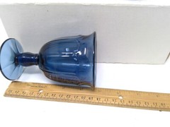 Pair of Noritake Provincial Colonial Blue 4 5/8″ Wine Glasses