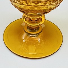 Lot 4 VILLEROY & BOCH BOSTON Amber GOBLETS XL Wine Water Sangria GLASSES 5.50″