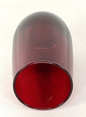 VTG Anchor Hocking Royal Ruby Red Tumblers Set of 4 12oz Glasses 5″ Tall MCM