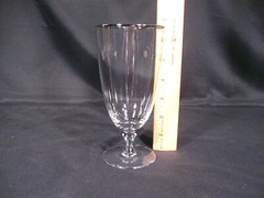 Lenox Montclair Platinum Trim Iced Tea Glasses Set of 7