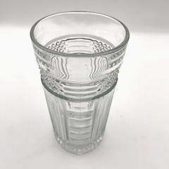 Vtg Libbey Radiant Cut Glass Glasses 6″tall Replacement Glassware