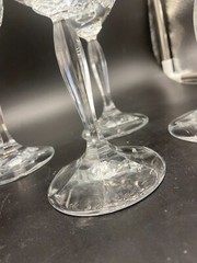 4 Schott-Zwiesel Crystal Wessex Water Goblets