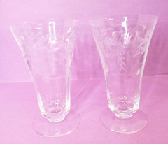 2 Morgantown 7630-2 Iced Tea Glasses 6″