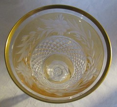 8 EBELING & REUSS MARCHIONESS 7 3/8″ TALL WATER GOBLETS ONE AS-IS