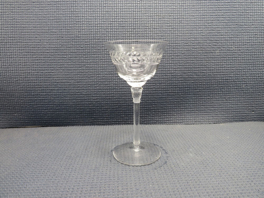 Rock Sharpe Crystal RKA5-2 Pattern Liquor Cocktail Glass 5 5/8″