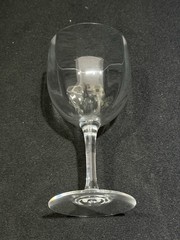 Baccarat France Crystal Montaigne Optic Claret Wine Glass 8 Ounces 5 3/4″