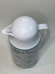 Corelle Callaway Green Ivy Thrermos Beverage Dispenser 11.5″ tall – Sold As Is